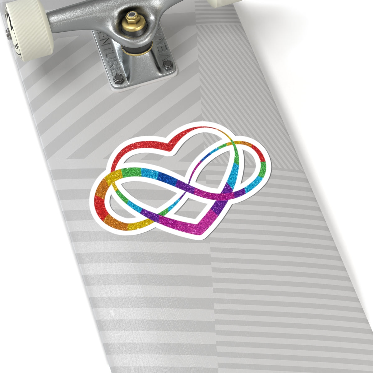 Kiss-Cut Vinyl Sticker | Infinity Heart Symbol | Fun Gift for Wives, Sisters & Chosen Family | Laptop & Journal Decor