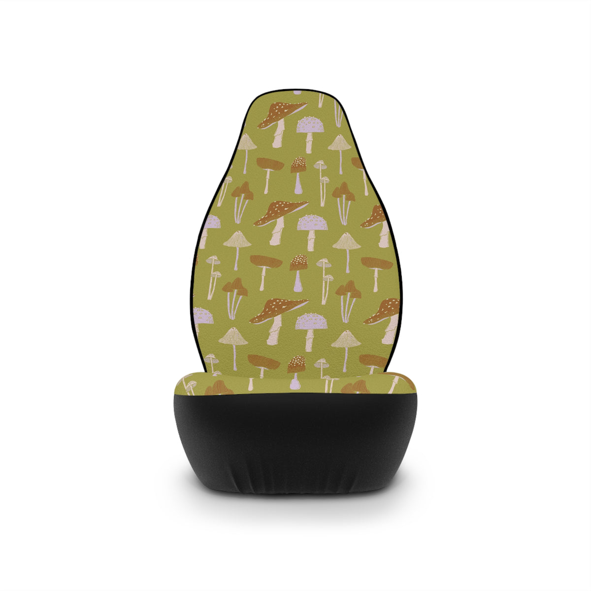 Mushroom Car Seat Covers | Cottagecore Auto Decor | Boho Nature Seat Covers | Polyamory & ENM Friendly Car Accessories