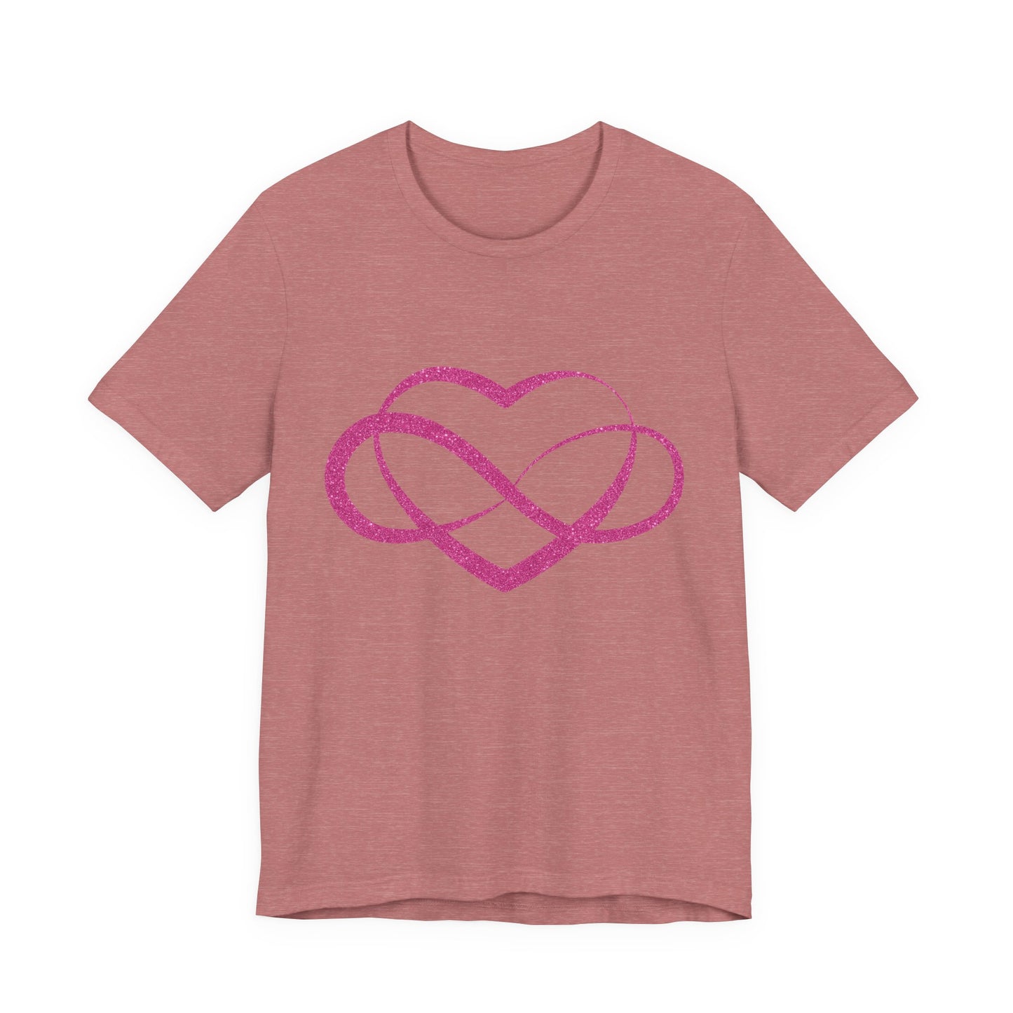 Polyamory Heart T-Shirt – Ethical Non-Monogamy Unisex Tee | Pink Poly Pride & Inclusive Love Shirt