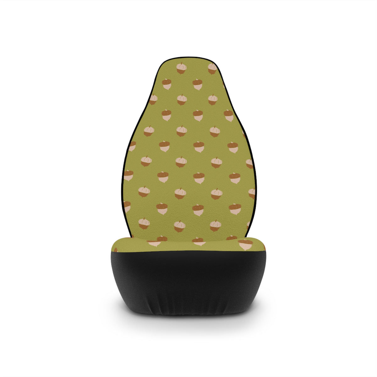 Acorn Car Seat Covers | Woodland Cottagecore Auto Decor | Cozy Nature Boho Seat Covers | Polyamory & ENM Friendly
