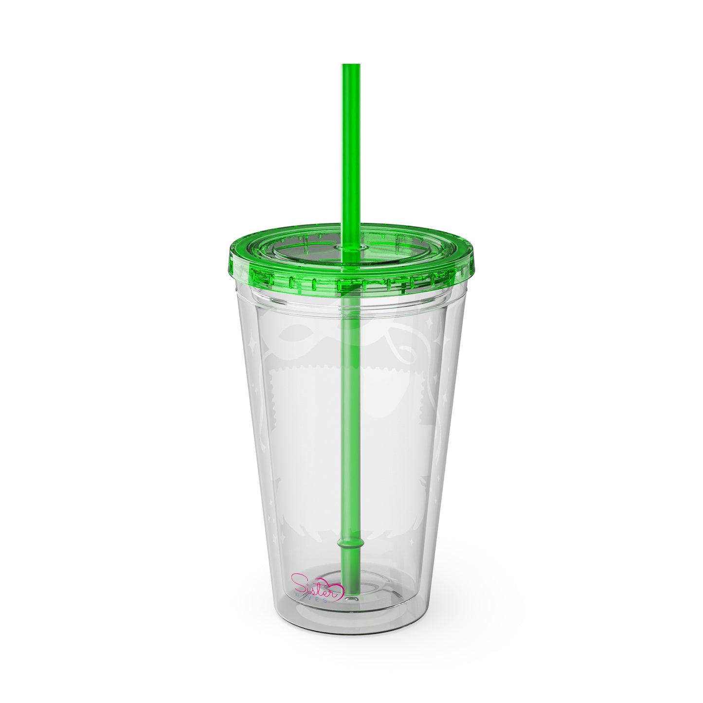 Admit One: Smutty Book Club – 16oz Sunsplash Tumbler | Polyamory Pride Cup | ENM Lifestyle Drinkware | Swinger Aesthetic Travel Cup | Spicy Romance Reader Gift | Poly, Open Relationship,...