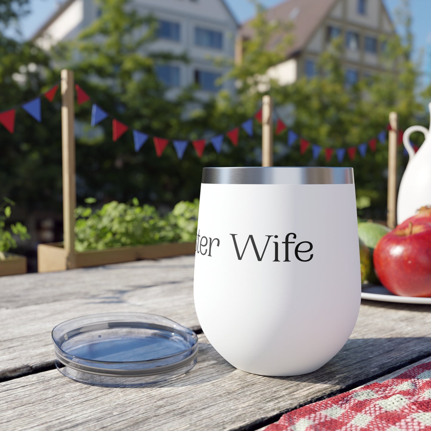 Sister Wife 12oz Insulated Wine Tumbler — Copper Vacuum Travel Cup