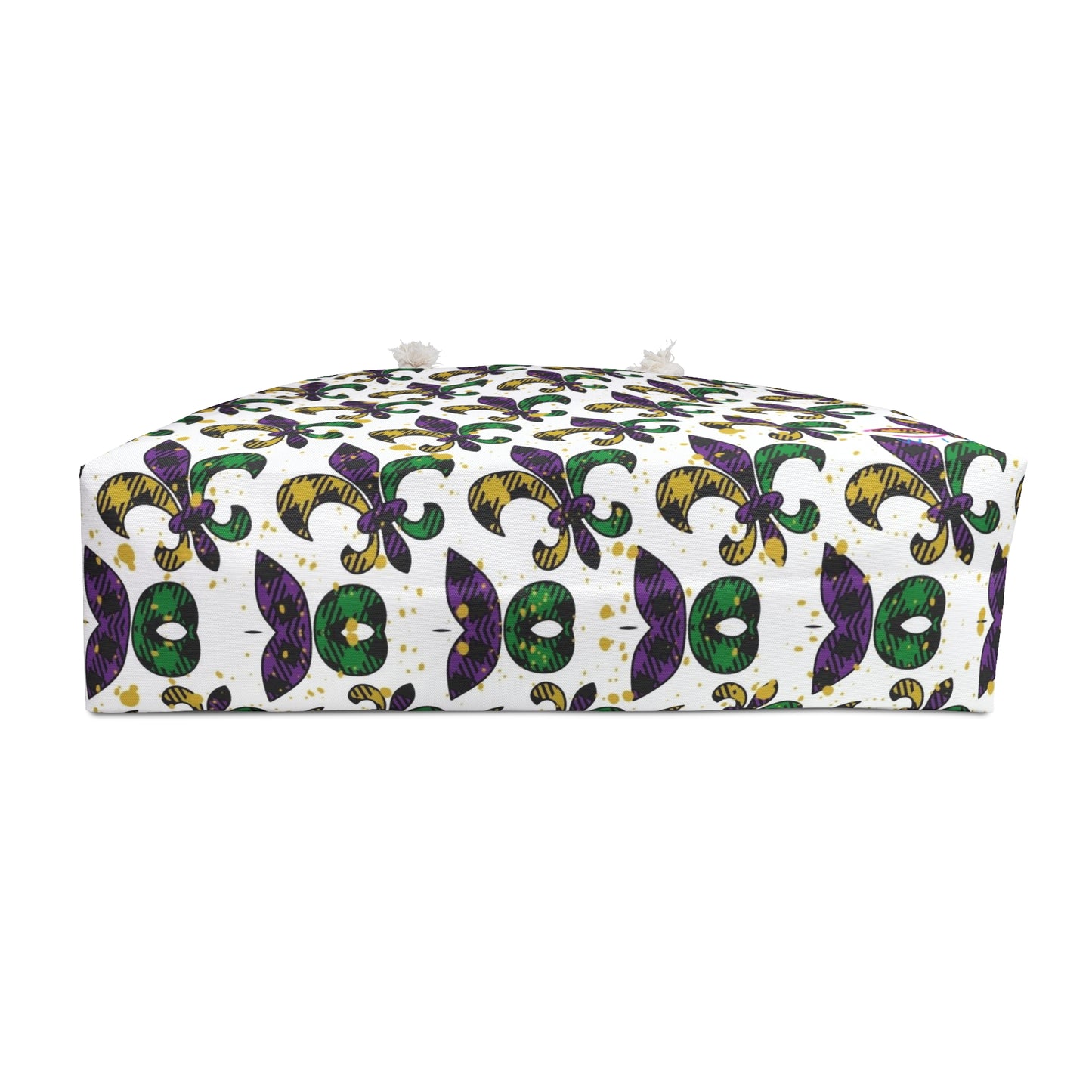 Mardi Gras Weekender Bag | Polyamory ENM Friendly Travel Tote | Matching Couple & Throuple Overnight Bag | Festival & Cruise Carryall