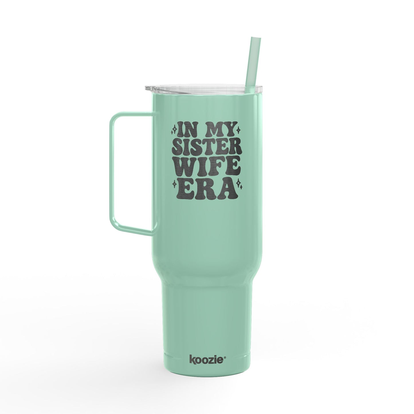 In my Sisterwife Era Insulated Tumbler with Lid, 40oz - Perfect for Hydration Lovers, Engraved Custom Gift for Any Occasion, Travel Mug, Sports Drink [...]