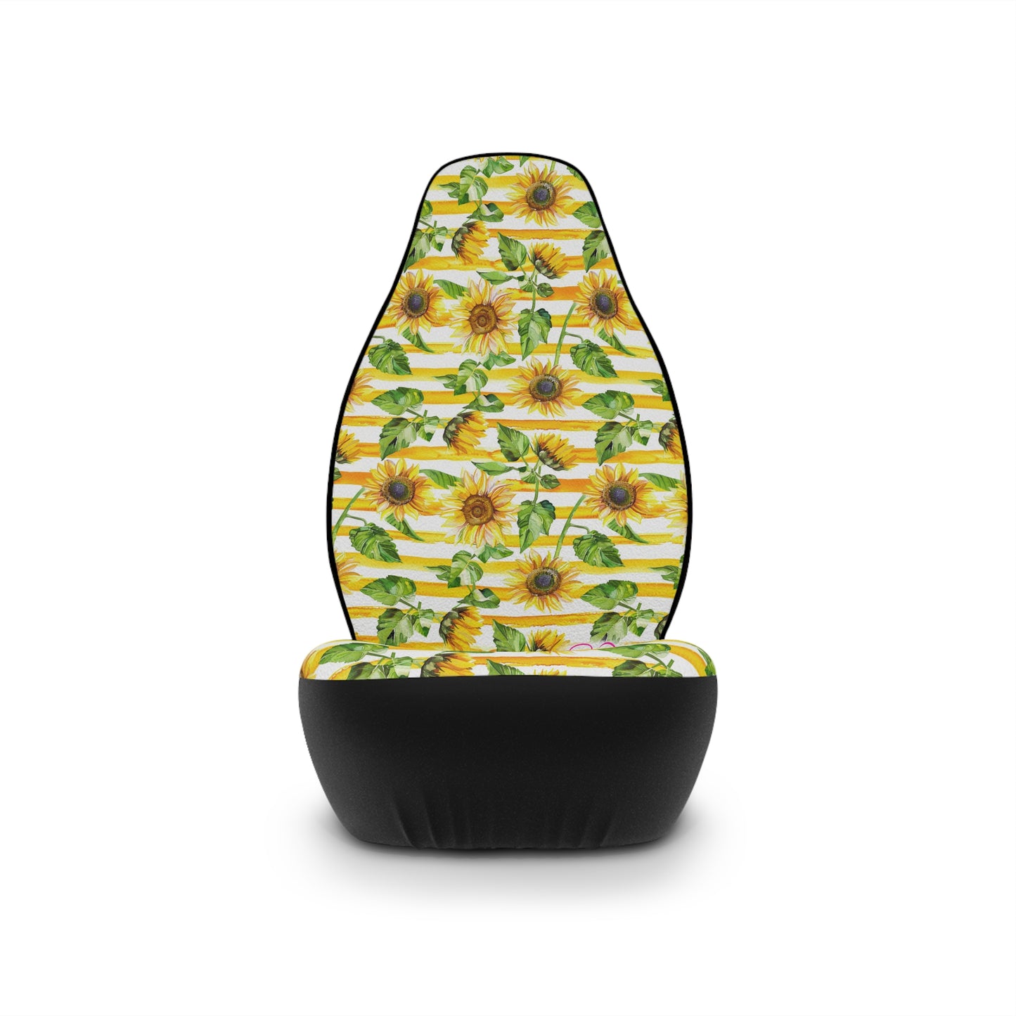 Sunflower Car Seat Covers – Floral Sunflower Auto Seat Covers, Cottagecore Car Interior Decor, Farmhouse Floral Vehicle Accessories