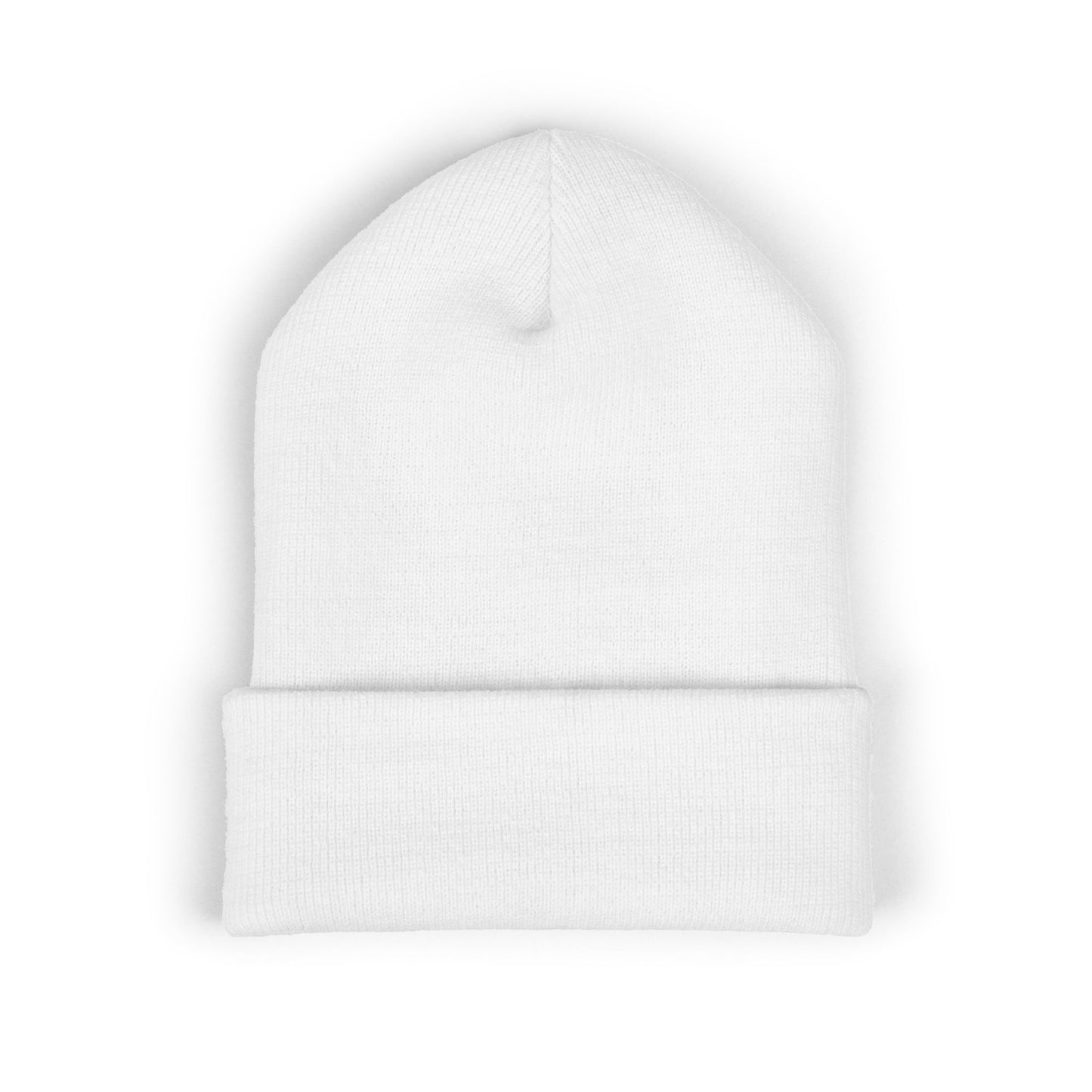 SisterWives Logo Embroidered Cuffed Beanie, Cozy Hat for Family Gatherings, Winter Wear, Holiday Gift, Fashion Accessory