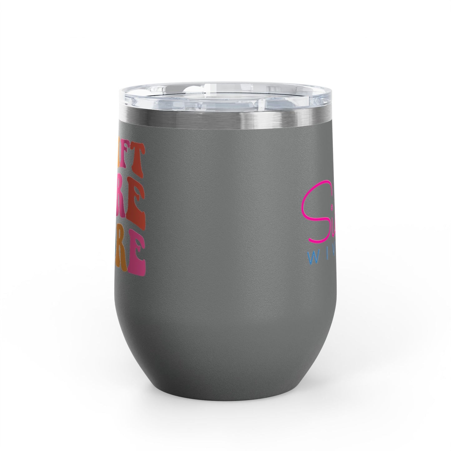 Thrift Store Whore Insulated Wine Tumbler Funny Thrifting Cup | Polyamory & ENM Friendly Drinkware