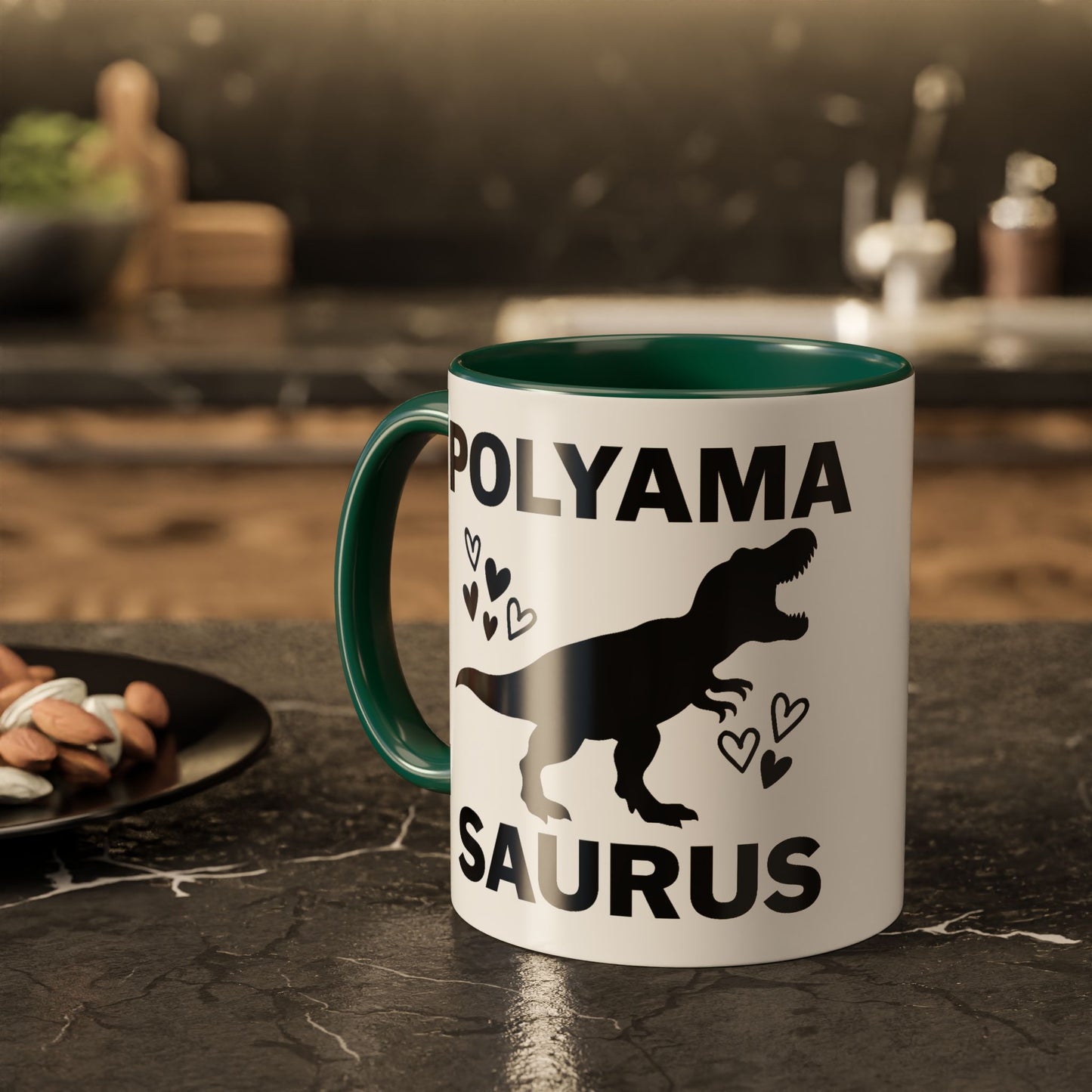 Polyamasaurus Dinosaur Polyamorous Sister Wives Mug, Unique Personalized Gifts for Family and Friends, Fun Coffee Tea Cup, Home Décor, Celebration [...]