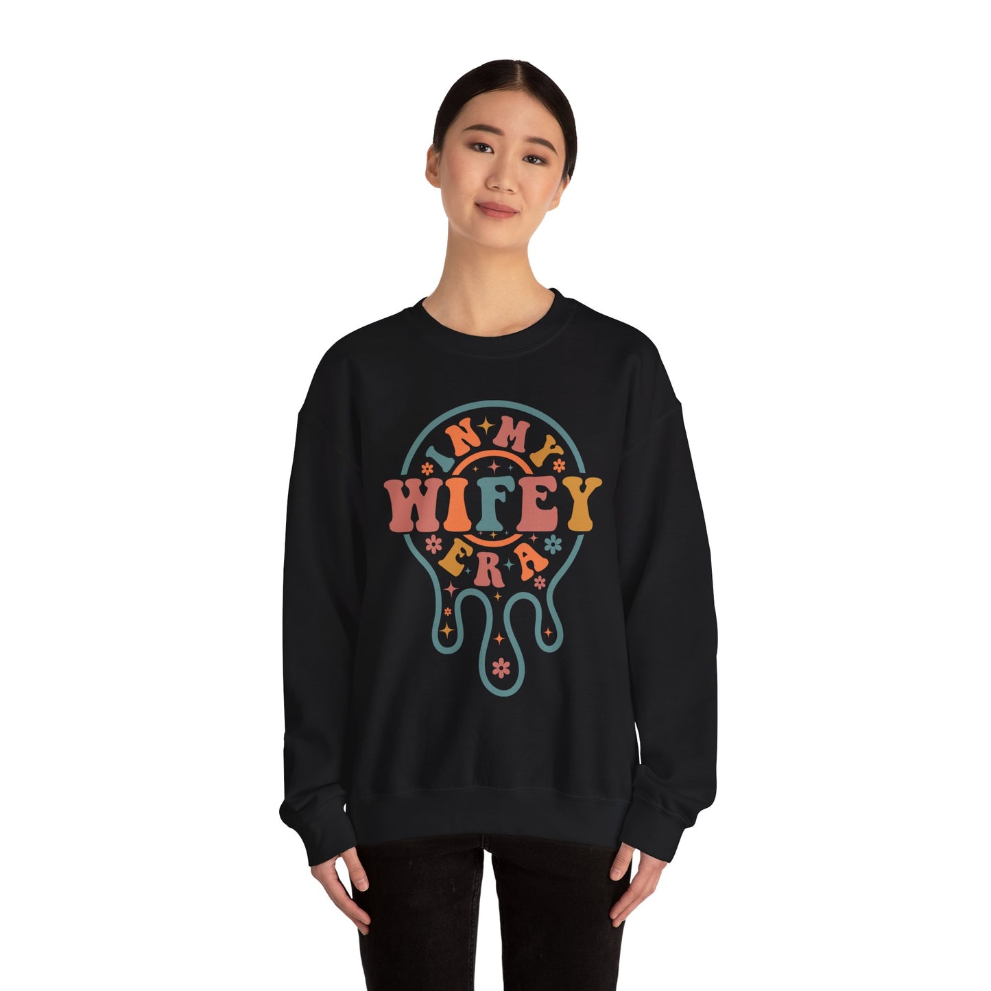 In My Wifey Era Sweatshirt | Wifey Crewneck Pullover | Sister Wife & Polyamory Lifestyle Apparel | ENM Cozy Unisex Sweatshirt
