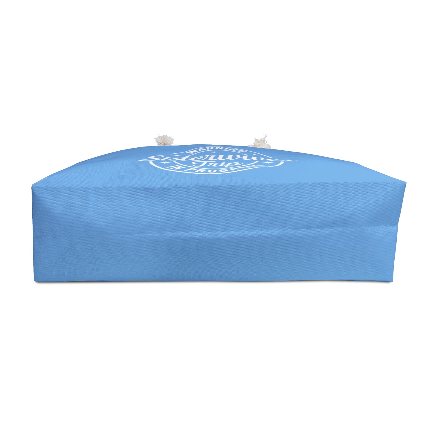 WARNING Sister Wives Trip in Progress Weekender Bag Blue - Perfect for Girls' Trips, Weekend Getaways, Travel, Unique Gift for Her, Fun Group Travel Accessory