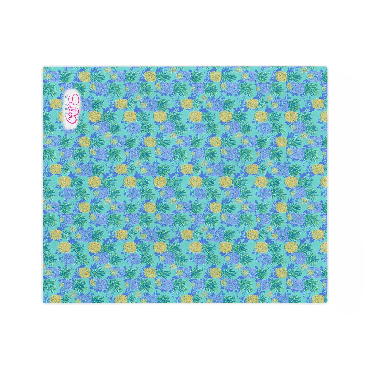 Sisterwives Preppy Blue Green Pineapple Velveteen Blanket, Cozy Throw for Beach Lovers, Bright Home Decor, Perfect Gift for Summer Celebrations, Pineapple [...]