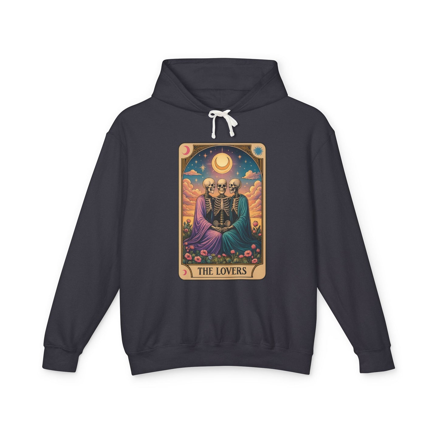 Sister Wives Lovers Tarot Design Hoodie - Perfect for Halloween, Gift for Friends, Cozy Wear, Astrology Lovers, Unique Statement Piece