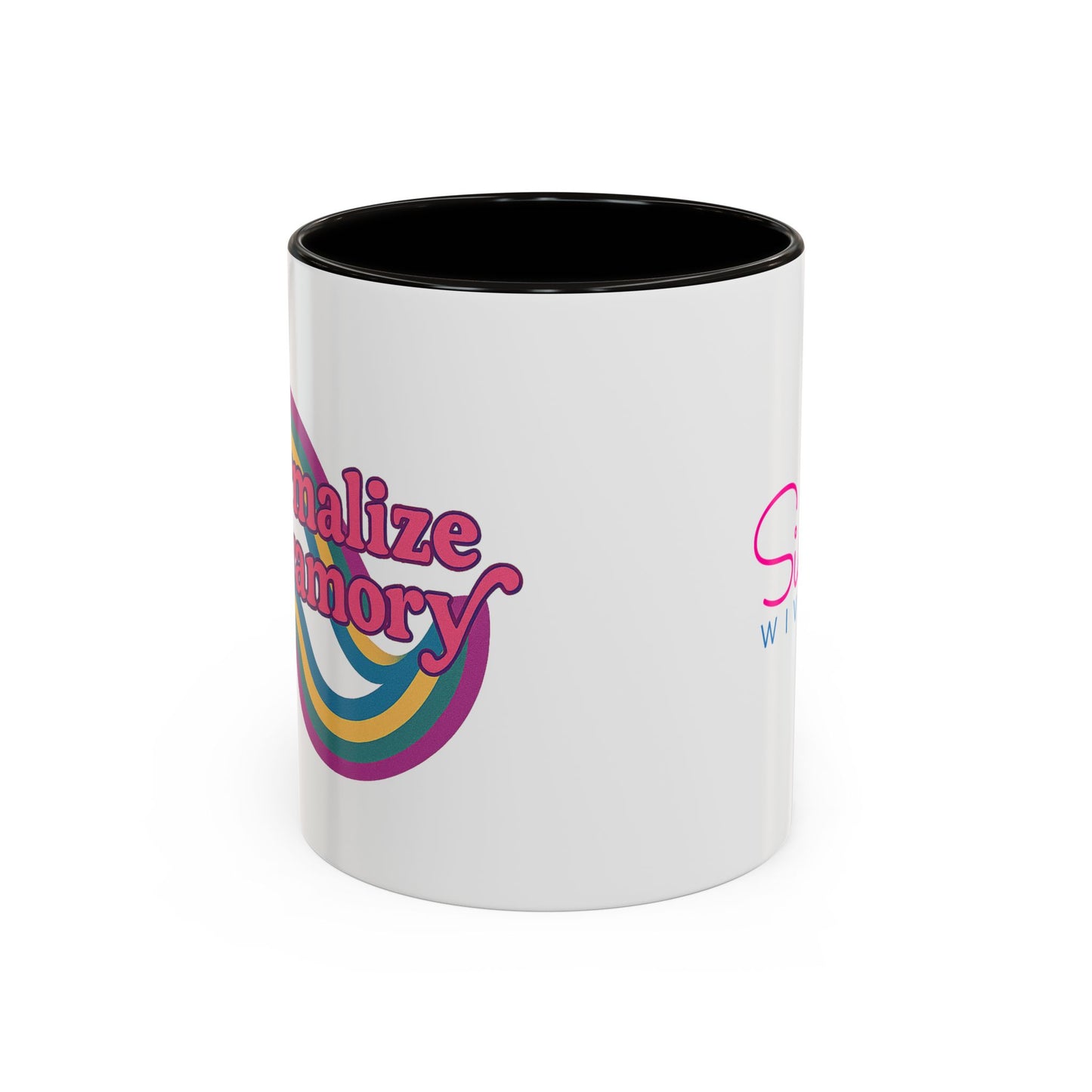 Pink Retro Normalize Polyamory Polyamorous Sister Wives Mug, Unique Personalized Gifts for Family and Friends, Fun Coffee Tea Cup, Home Décor, Celebration [...]