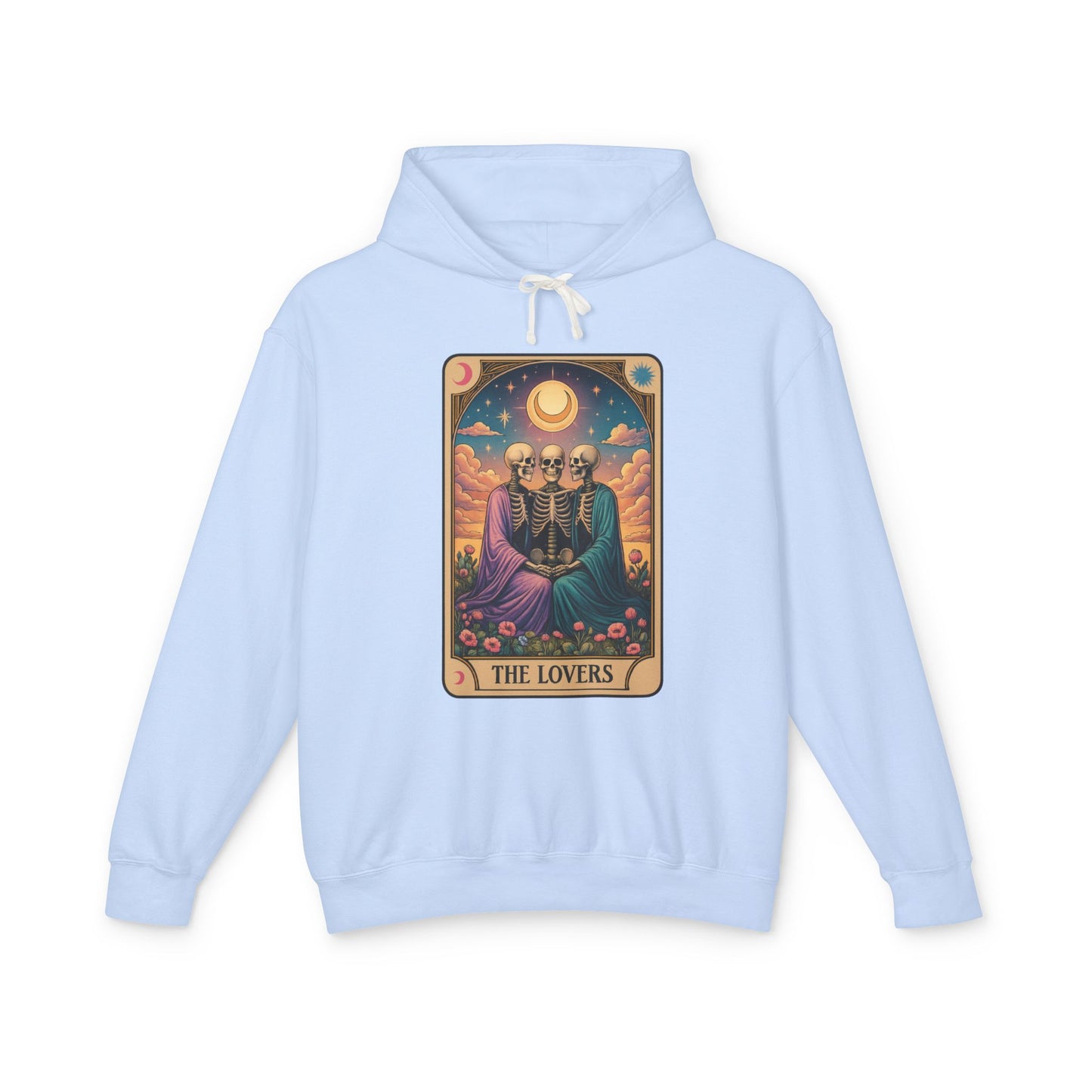 Sister Wives Lovers Tarot Design Hoodie - Perfect for Halloween, Gift for Friends, Cozy Wear, Astrology Lovers, Unique Statement Piece